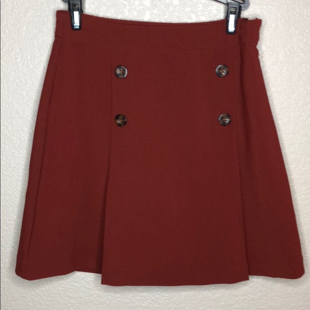 Forever 21 Rust Brown Skirt